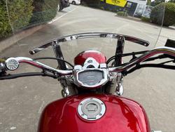 2007 Yamaha XVS1300A V-STAR Red