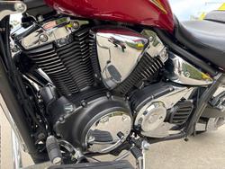 2007 Yamaha XVS1300A V-STAR Red