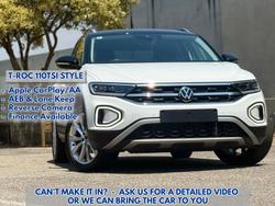 2023 Volkswagen T-Roc 110TSI Style
