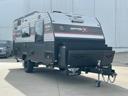JB Caravans Gator X 17'10 Front Door
