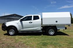 2021 Isuzu D-MAX SX MY22 4X4 Dual Range Mineral White