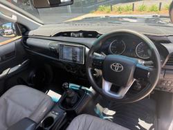2017 Toyota Hilux SR GUN126R 4X4 Dual Range Graphite