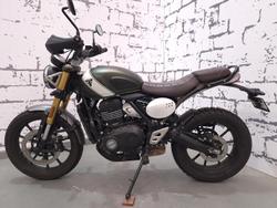 2025 Triumph Scrambler 400 X Scrambler Green