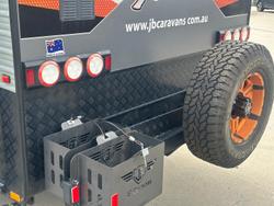 2022 JB Caravans 19'6 Dirt Road Xtreme Rear Door