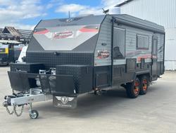 2022 JB Caravans 19'6 Dirt Road Xtreme Rear Door
