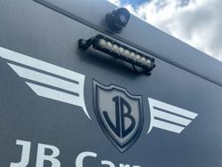 2022 JB Caravans 19'6 Dirt Road Xtreme Rear Door