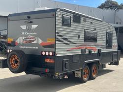 2022 JB Caravans 19'6 Dirt Road Xtreme Rear Door