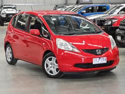 2009 Honda Jazz GLi GE MY09 Rally Red