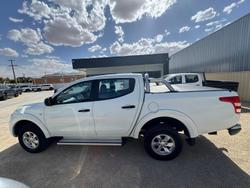2018 Mitsubishi Triton GLX+ MQ MY18 4X4 Dual Range White