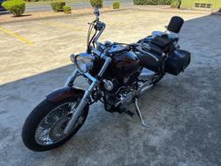 2007 Yamaha XVS1100 V-STAR CUSTOM Red