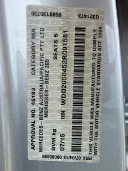 2015 Mercedes-Benz C-Class C250