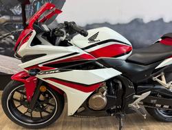 2018 Honda CBR500RA (ABS) LAMS WHITE