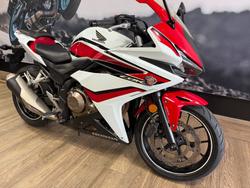 2018 Honda CBR500RA (ABS) LAMS WHITE