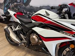 2018 Honda CBR500RA (ABS) LAMS WHITE