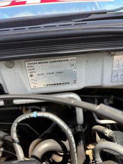 2002 Toyota Corolla Ascent ZZE122R Sterling Silver