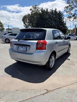 2002 Toyota Corolla Ascent ZZE122R Sterling Silver