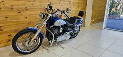 2010 Harley-davidson FXDC DYNA SUPER GLIDE CUSTOM BLUE/SILVER
