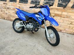 2026 YAMAHA TT-R110E MINI BIKE BLUE