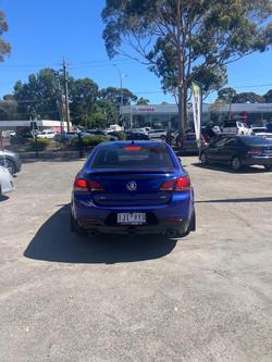 2016 Holden Commodore SV6 Black VF Series II MY16 Slipstream Blue
