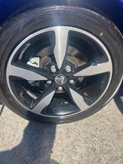 2016 Holden Commodore SV6 Black VF Series II MY16 Slipstream Blue