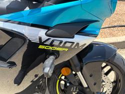 2025 CFMOTO 500SR Voom ZEPHYR BLUE