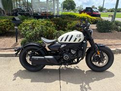 2026 CFMOTO 450 CL-C BOBBER White