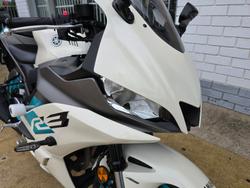 2023 YAMAHA YZF-R3 White