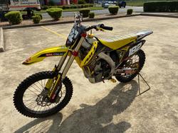 2012 Suzuki RM-Z250 Yellow