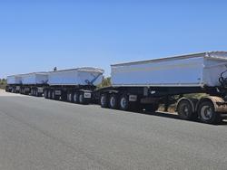 Bruce Rock Engineering Side Tipper Trailer