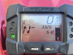 POLARIS SPORTSMAN XP 550 EPS ATV FARM RED