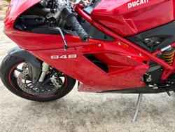 2008 DUCATI 848 Red