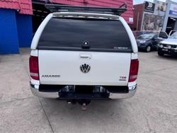 2015 Volkswagen Amarok TDI420 Highline 2H MY15 4X4 Constant Candy White