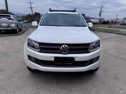2015 Volkswagen Amarok TDI420 Highline 2H MY15 4X4 Constant Candy White