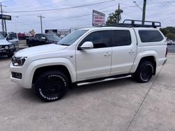 2015 Volkswagen Amarok TDI420 Highline 2H MY15 4X4 Constant Candy White