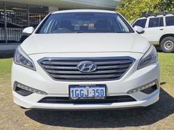 2017 Hyundai Sonata Active LF3 MY17 White Cream