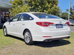 2017 Hyundai Sonata Active LF3 MY17 White Cream