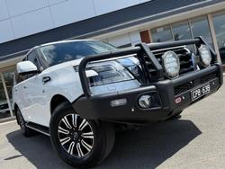 2023 Nissan Patrol Ti Y62 MY23 4X4 Dual Range Moonstone White