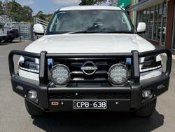 2023 Nissan Patrol Ti Y62 MY23 4X4 Dual Range Moonstone White