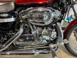 2008 Harley-Davidson Sportster 883 Custom (XL883C) Sportster Red