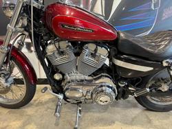 2008 Harley-Davidson Sportster 883 Custom (XL883C) Sportster Red