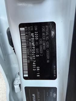 2018 Ford Ranger XLS PX MkIII MY19 4X4 Dual Range Frozen White