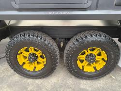 2025 JB Caravans Scorpion Sting 20'6 Rear Door Cafe