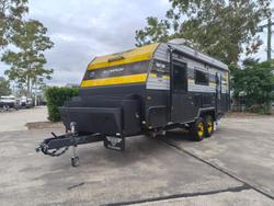 2025 JB Caravans Scorpion Sting 20'6 Rear Door Cafe
