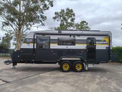 2025 JB Caravans Scorpion Sting 20'6 Rear Door Cafe