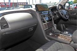 2026 Nissan Patrol Ti Y62 MY26 4X4 Dual Range Black Obsidian