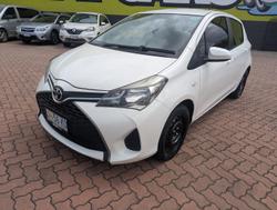 2016 Toyota Yaris Ascent NCP130R Glacier White