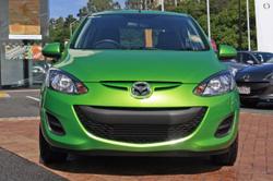2013 Mazda 2 Neo DE Series 2 MY13 Spirited Green