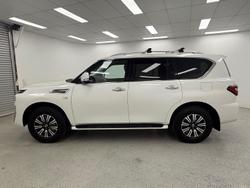 2020 Nissan Patrol Ti-L Y62 Series 5 MY20 4X4 Dual Range Moonstone White