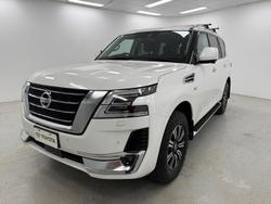 2020 Nissan Patrol Ti-L Y62 Series 5 MY20 4X4 Dual Range Moonstone White