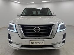 2020 Nissan Patrol Ti-L Y62 Series 5 MY20 4X4 Dual Range Moonstone White